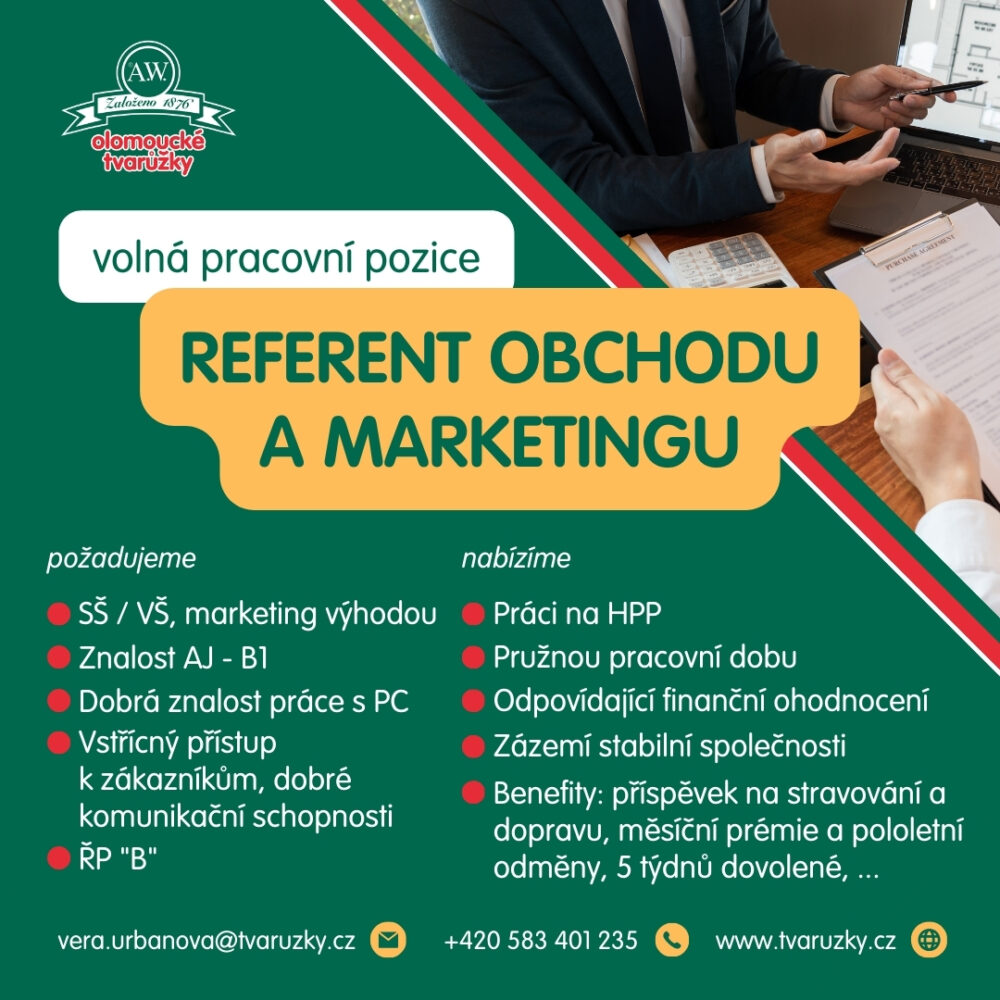 240704 Pozice - Referent obchodu a marketingu