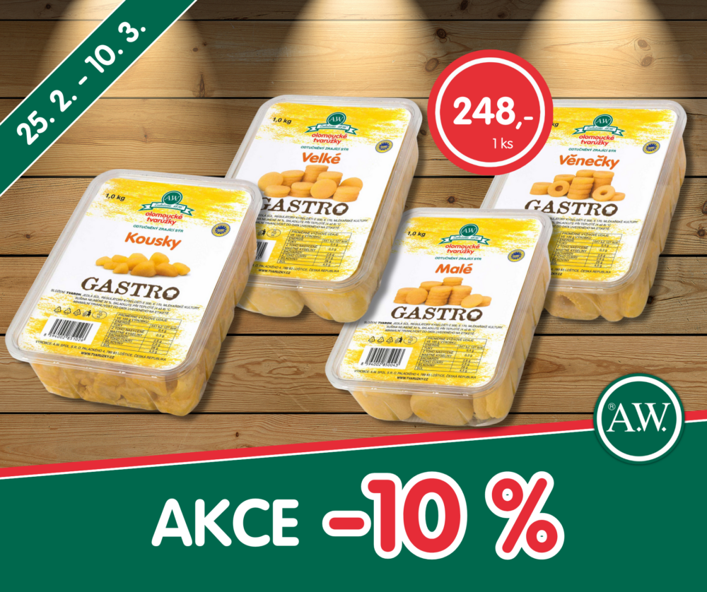 Akce -10% na OL Gastro