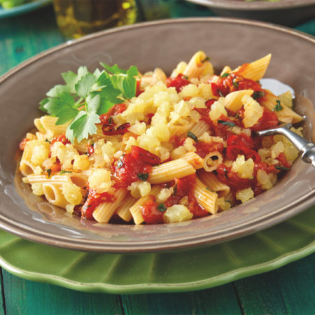 Pasta with Olomoucke tvaruzky cheese