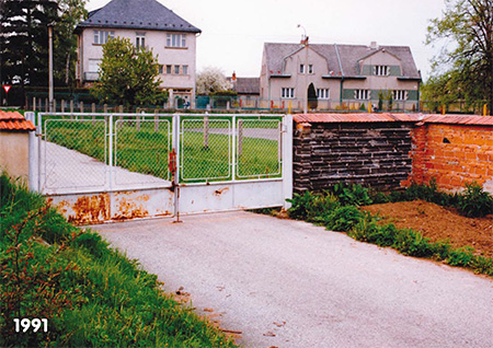 Nákladní brána v roce 1991