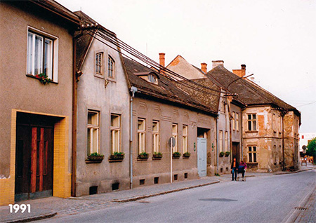 Palackého ulice v roce 1991