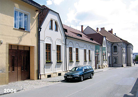 Palackého ulice v roce 2006