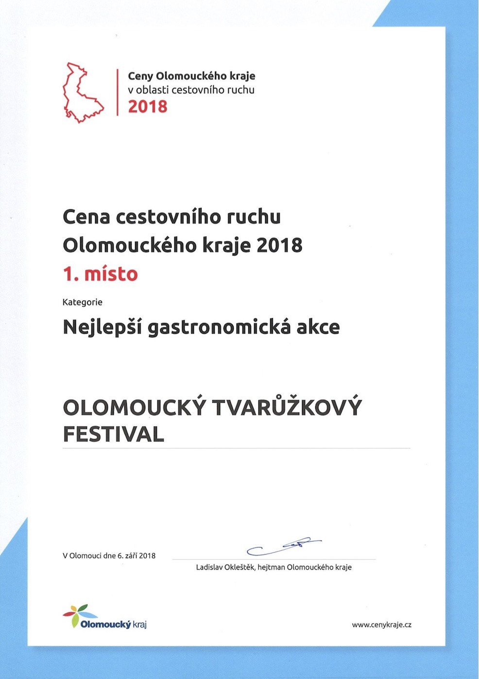 Ocenění v anketě o nejlepší sýrovou etiketu v roce 2004