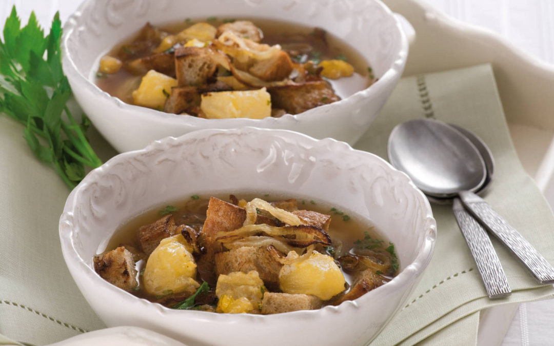 Zwiebelsuppe